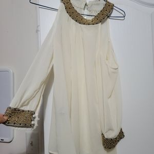 Semi shear party shirt